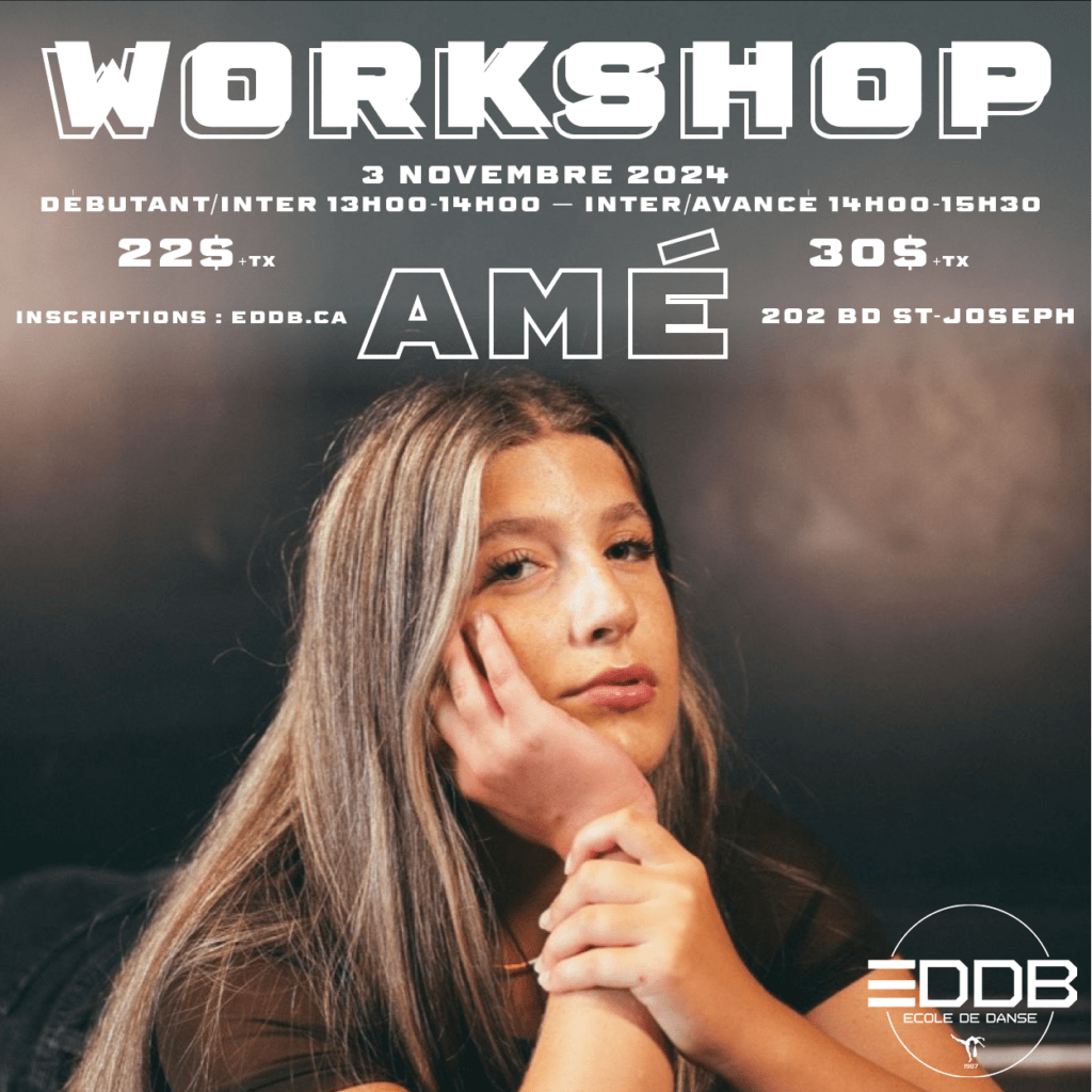 ZZZ - Workshop débutant/inter - AMÉLIA TARTE