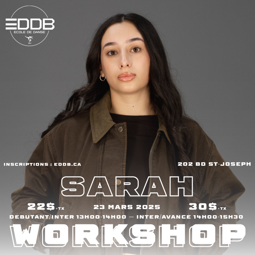 ZZZ - Workshop inter/avancé - SARAH-ANN BOUJRA